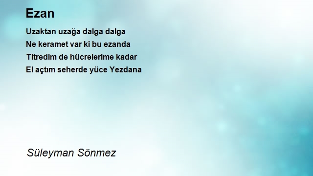 Süleyman Sönmez