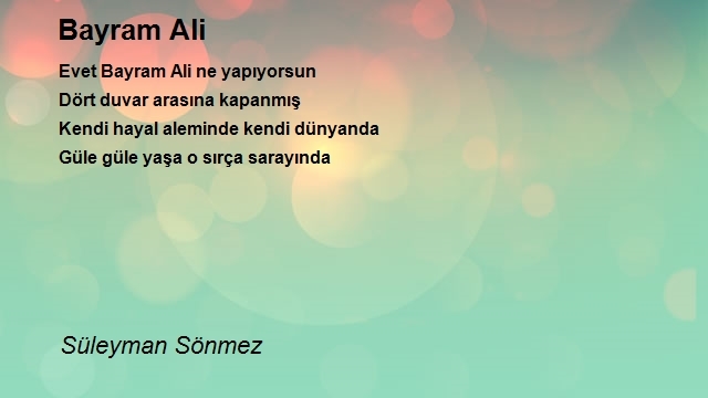 Süleyman Sönmez