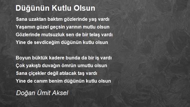 Doğan Ümit Aksel