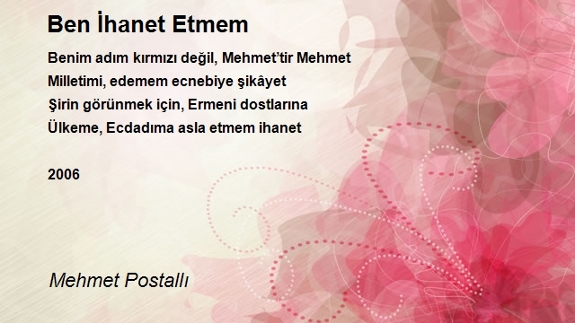 Mehmet Postallı