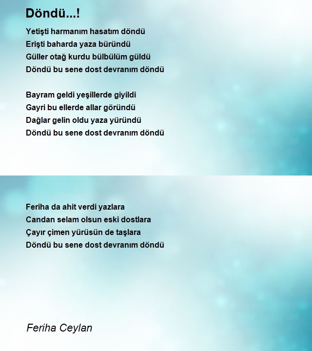 Feriha Ceylan