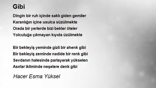 Hacer Esma Yüksel