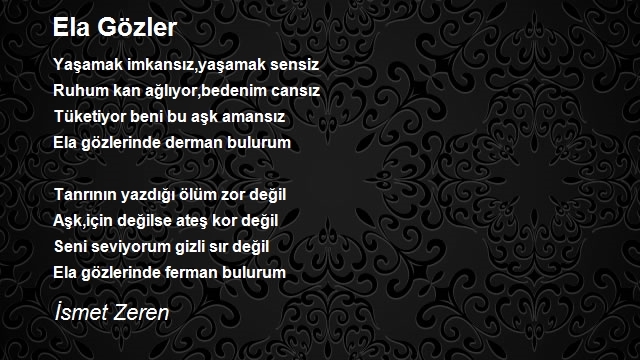 İsmet Zeren