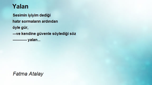 Fatma Atalay