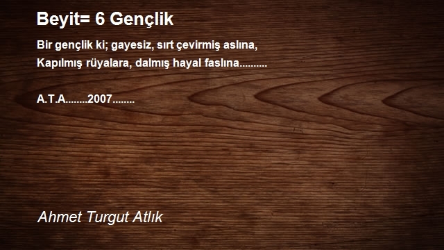 Ahmet Turgut Atlık