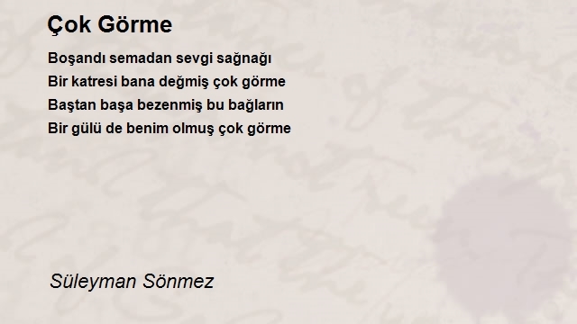 Süleyman Sönmez