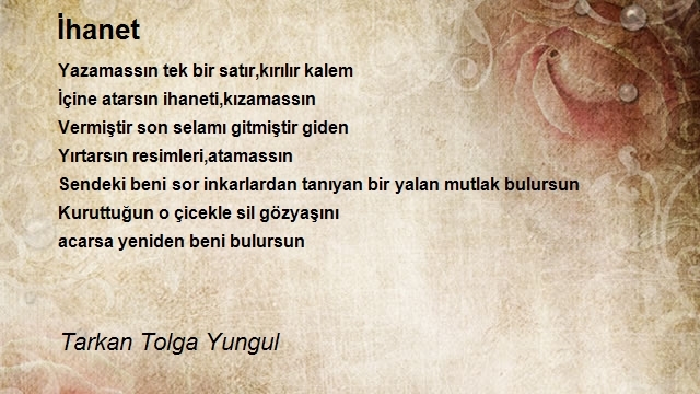 Tarkan Tolga Yungul