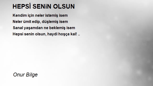 Onur Bilge