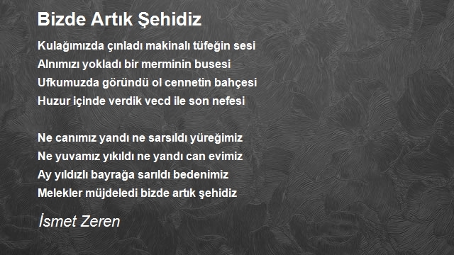 İsmet Zeren