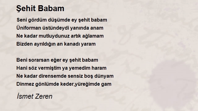 İsmet Zeren