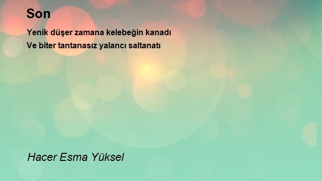 Hacer Esma Yüksel