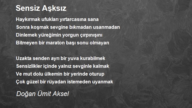 Doğan Ümit Aksel