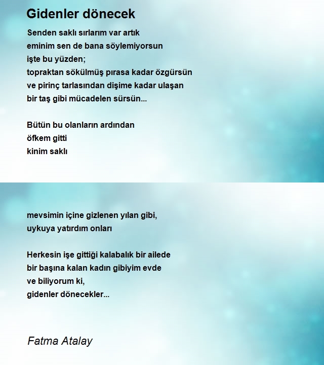 Fatma Atalay