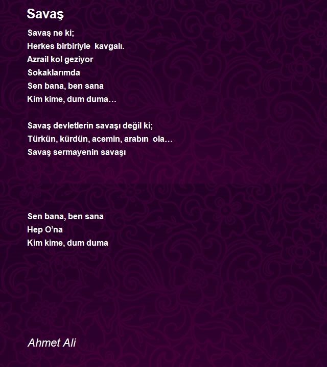 Ahmet Ali