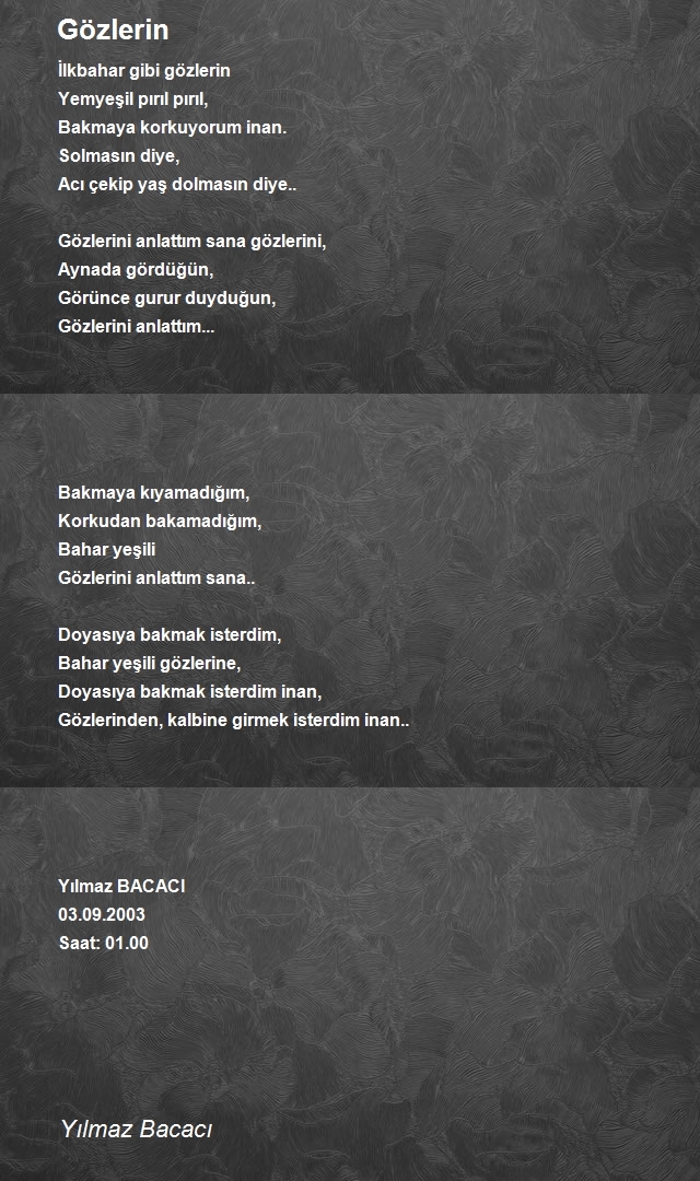 Yılmaz Bacacı