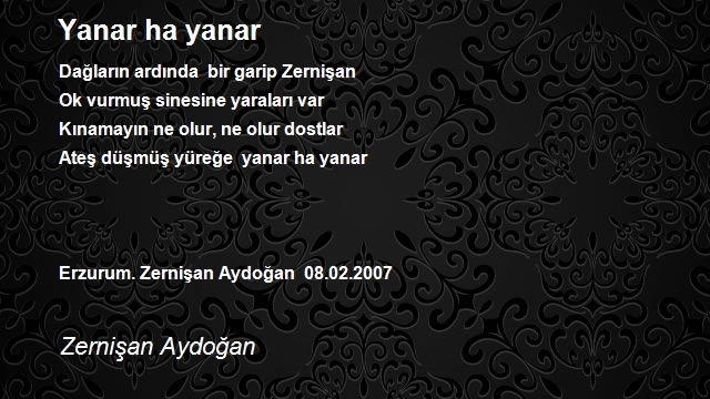 Zernişan Aydoğan