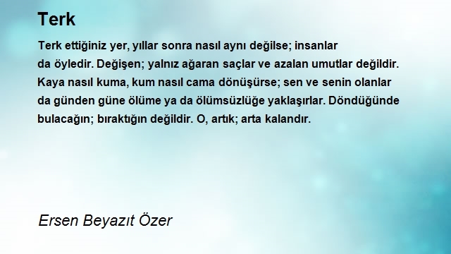 Ersen Beyazıt Özer