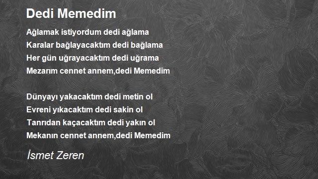 İsmet Zeren