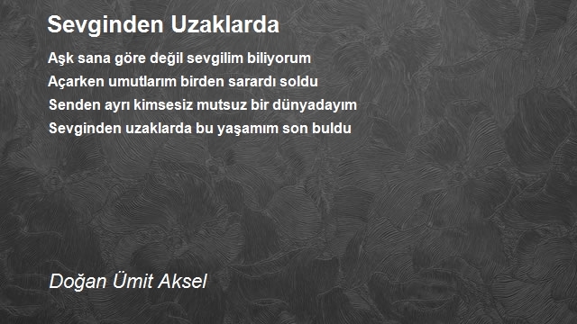 Doğan Ümit Aksel