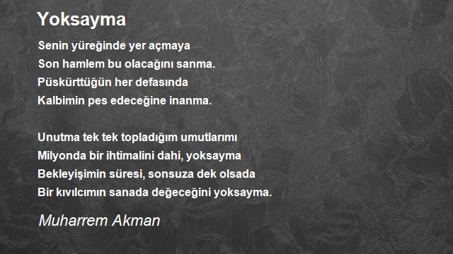 Muharrem Akman