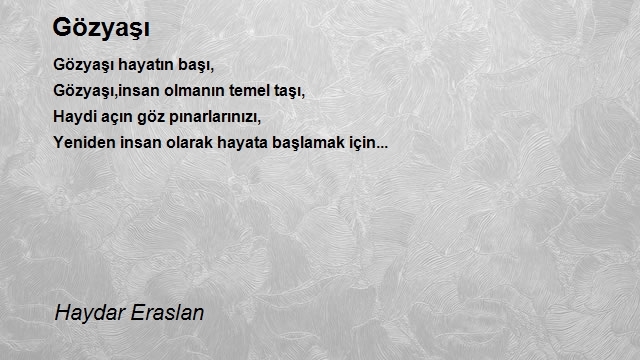 Haydar Eraslan