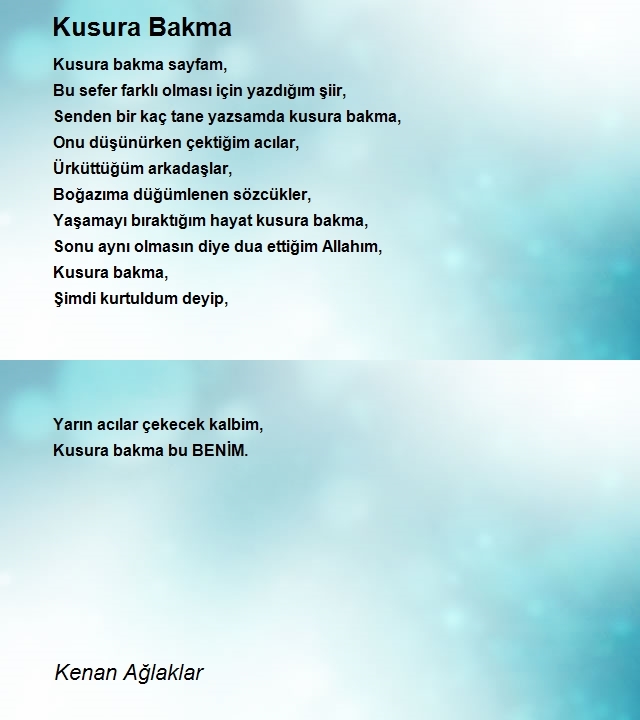 Kenan Ağlaklar