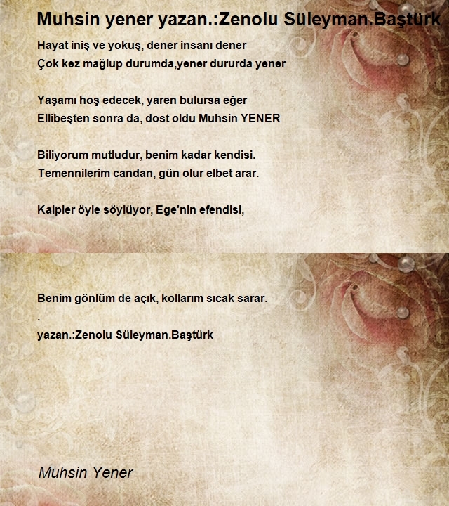 Muhsin Yener