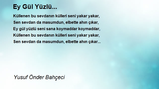 Yusuf Önder Bahçeci