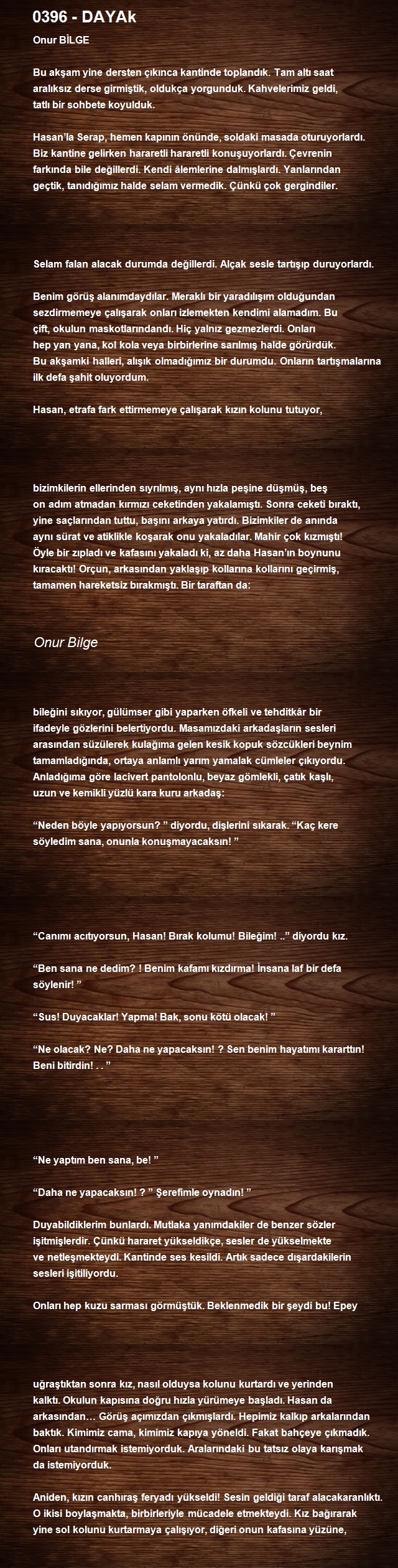 Onur Bilge