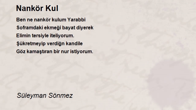 Süleyman Sönmez