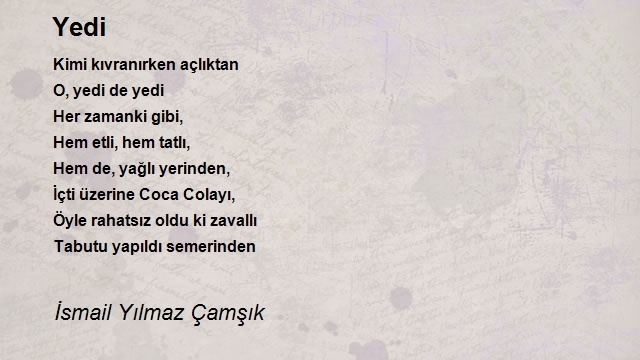 İsmail Yılmaz Çamşık