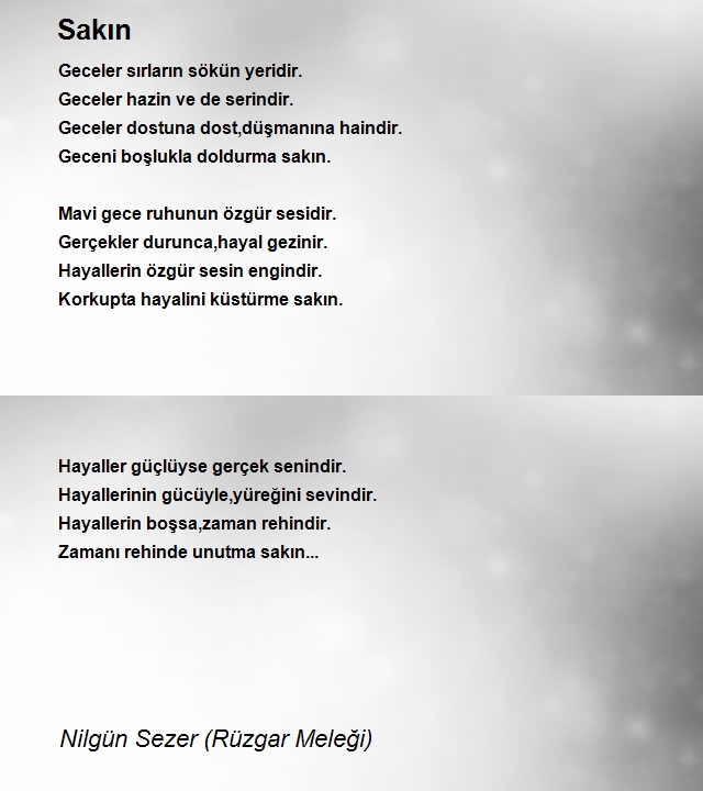 Nilgün Sezer (Rüzgar Meleği)