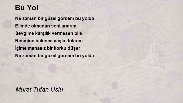 Murat Tufan Uslu