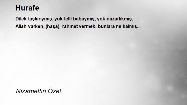 Nizamettin Özel