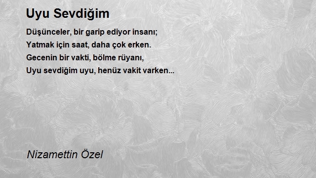 Nizamettin Özel