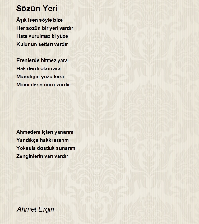 Ahmet Ergin