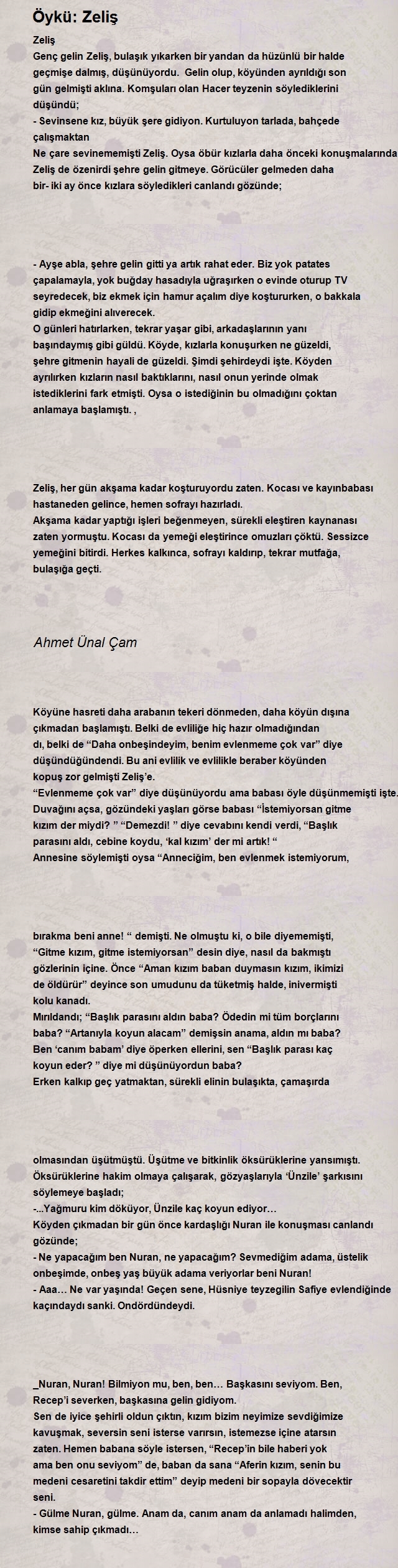 Ahmet Ünal Çam