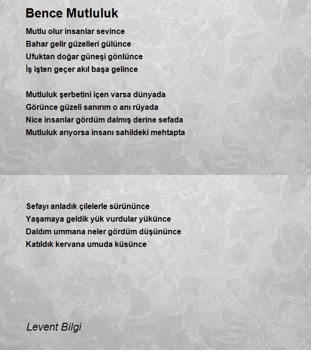 Levent Bilgi