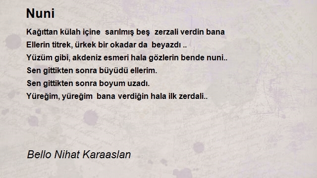 Bello Nihat Karaaslan