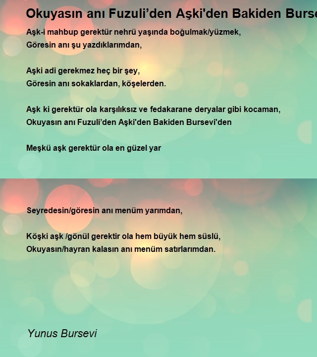 Yunus Bursevi