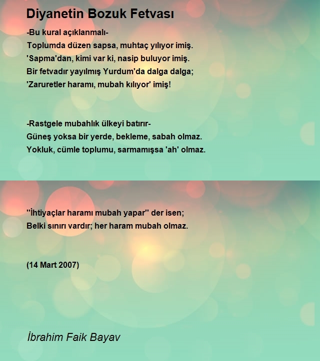 İbrahim Faik Bayav