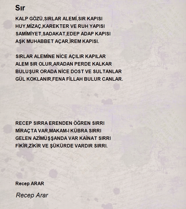 Recep Arar