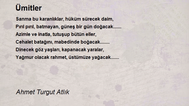 Ahmet Turgut Atlık