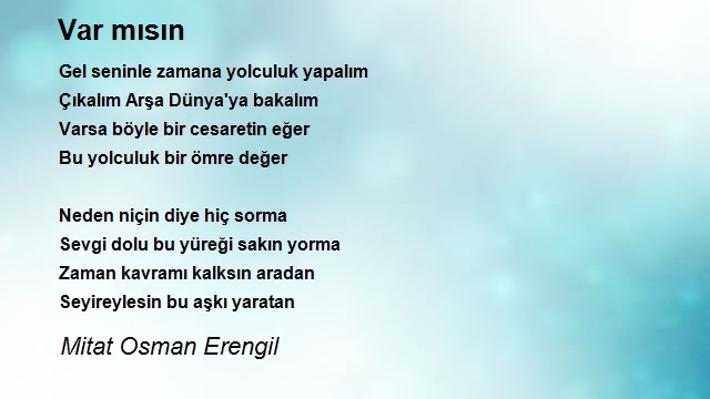 Mitat Osman Erengil