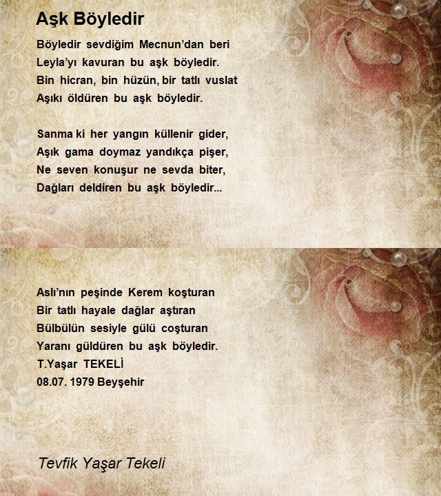 Tevfik Yaşar Tekeli