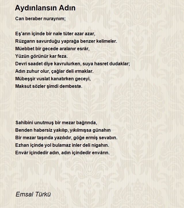 Emsal Türkü