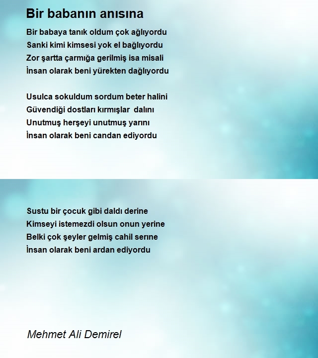 Mehmet Ali Demirel