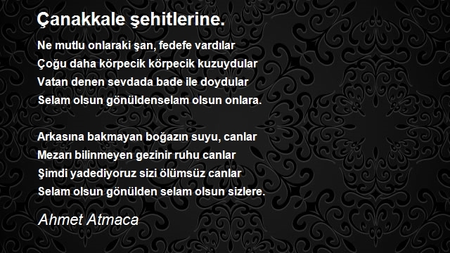 Ahmet Atmaca