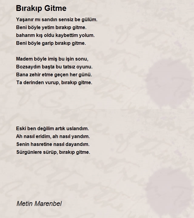 Metin Marenbel