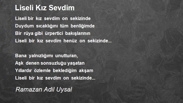 Ramazan Adil Uysal